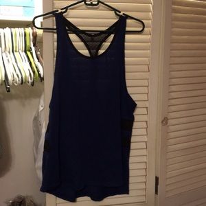 Victoria’s Secret royal blue mesh work out tank